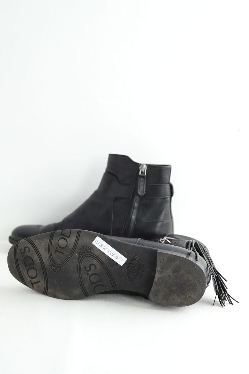 Boots à boucles Tod's  Noir