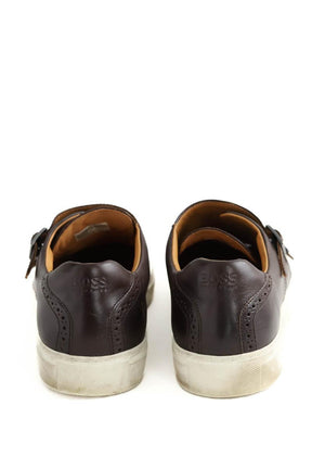 Baskets basses Boss  Marron
