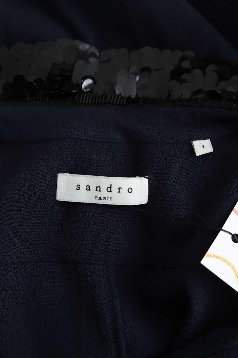 Robe Sandro  Bleu