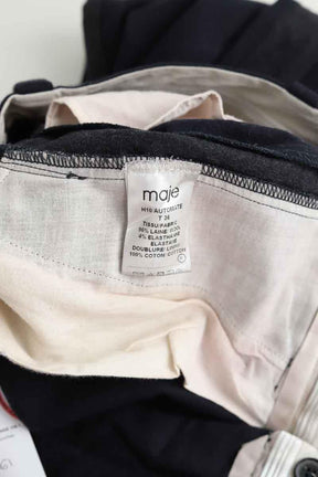 Pantalon droit Maje  Bleu