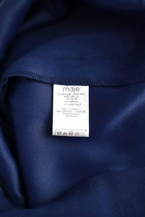 Robe Maje  Bleu