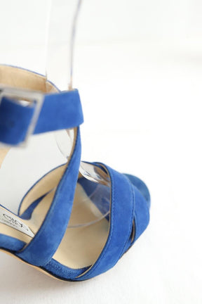 Talons Jimmy Choo  Bleu