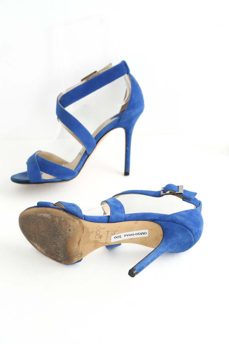 Talons Jimmy Choo  Bleu
