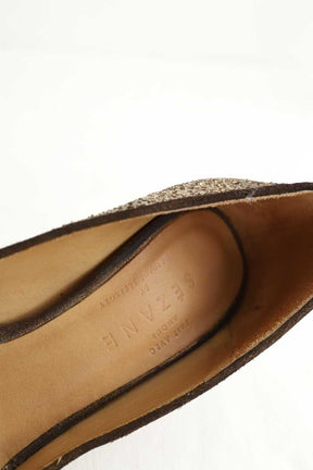 Talons Sézane  Doré