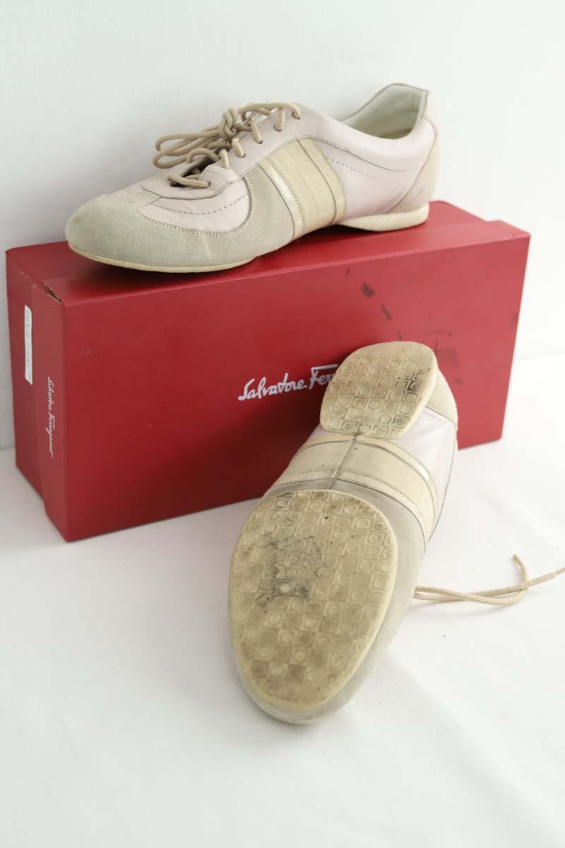 Baskets Salvatore Ferragamo  Beige