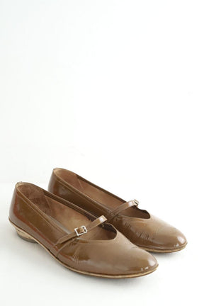 Ballerines Salvatore Ferragamo  Marron
