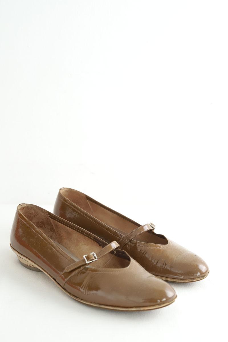 Ballerines Salvatore Ferragamo  Marron