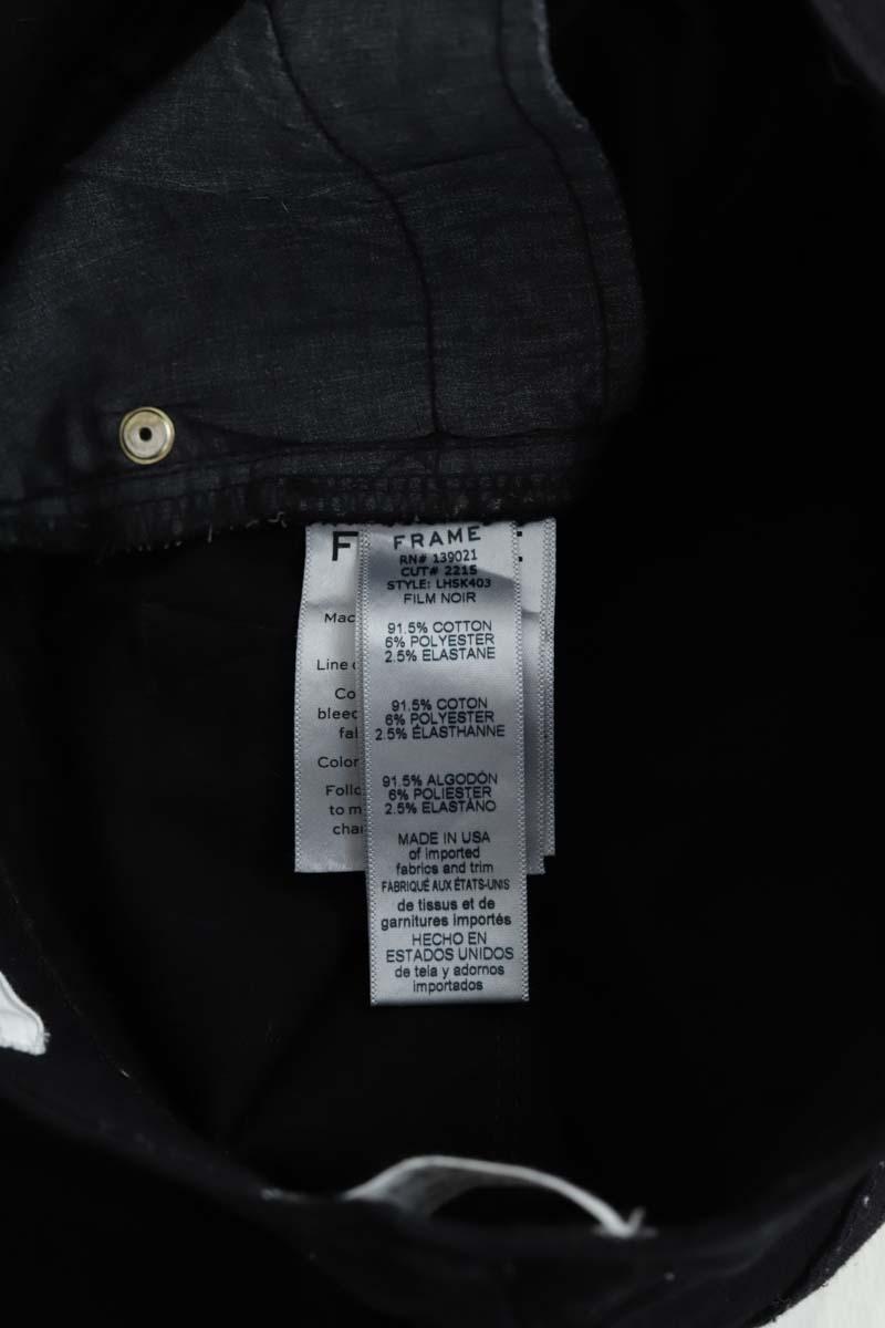 Jean slim Frame  Noir