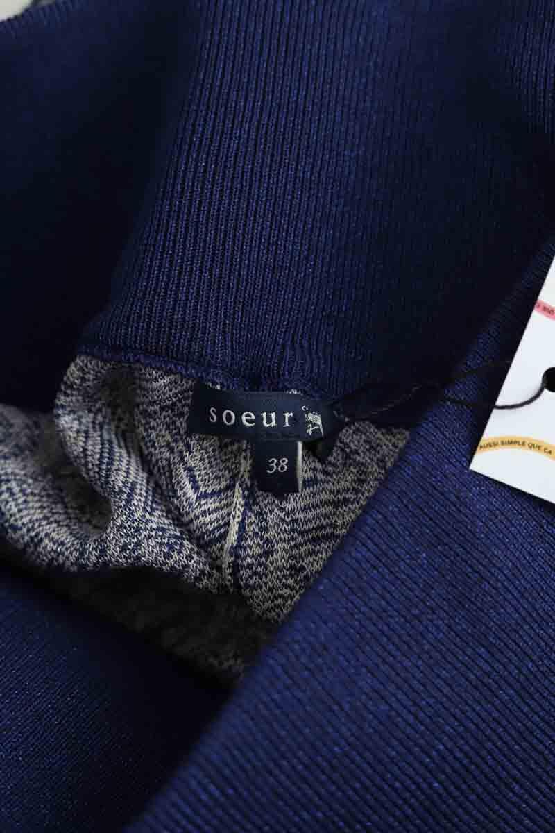 Mini short Soeur  Bleu