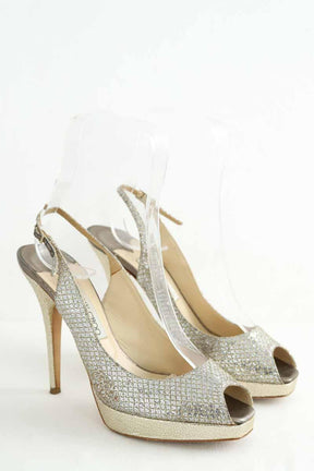 Talons Jimmy Choo  Doré