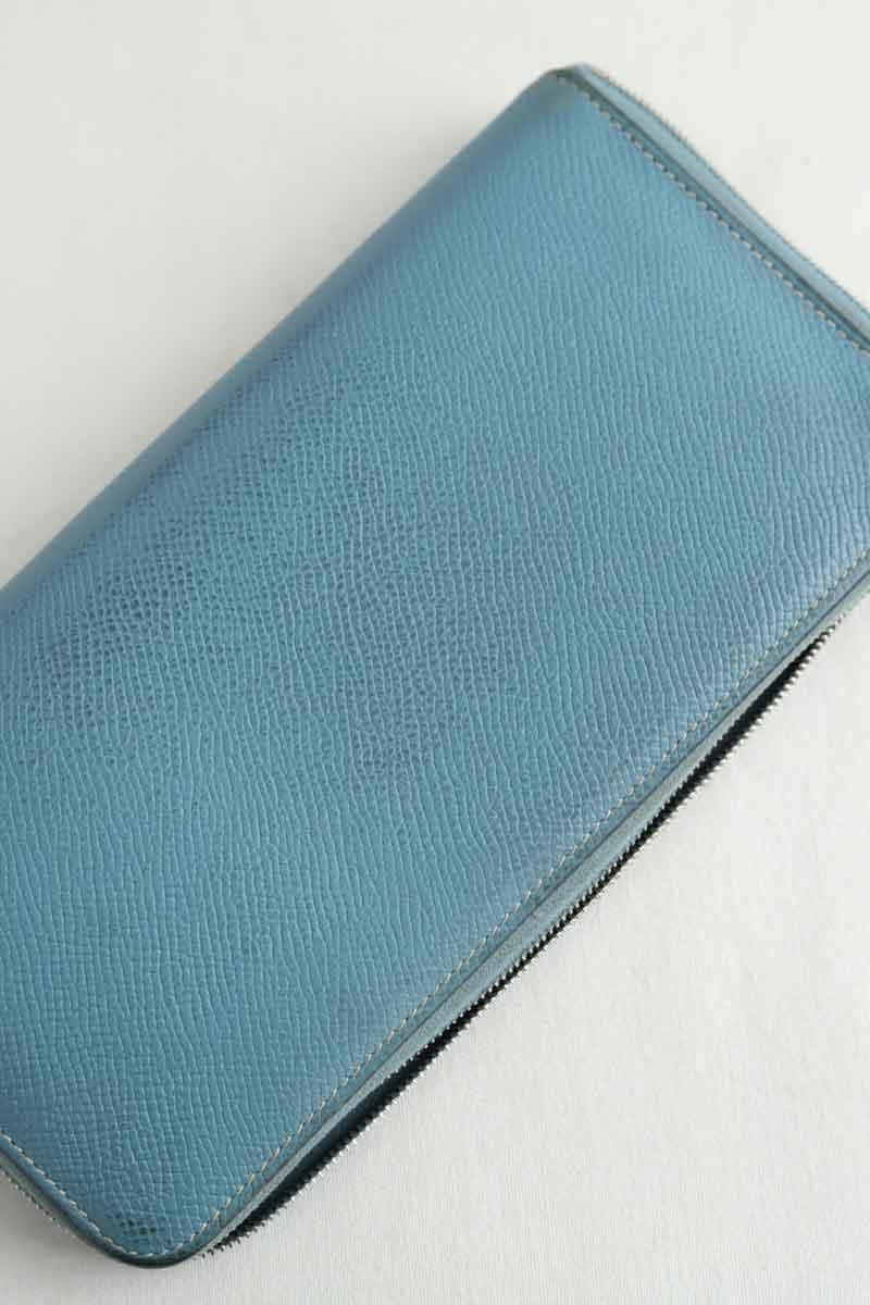 Portefeuille Hermès  Bleu
