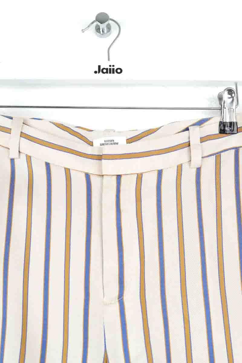 Pantalon droit Maison Sarah Lavoine  Ecru