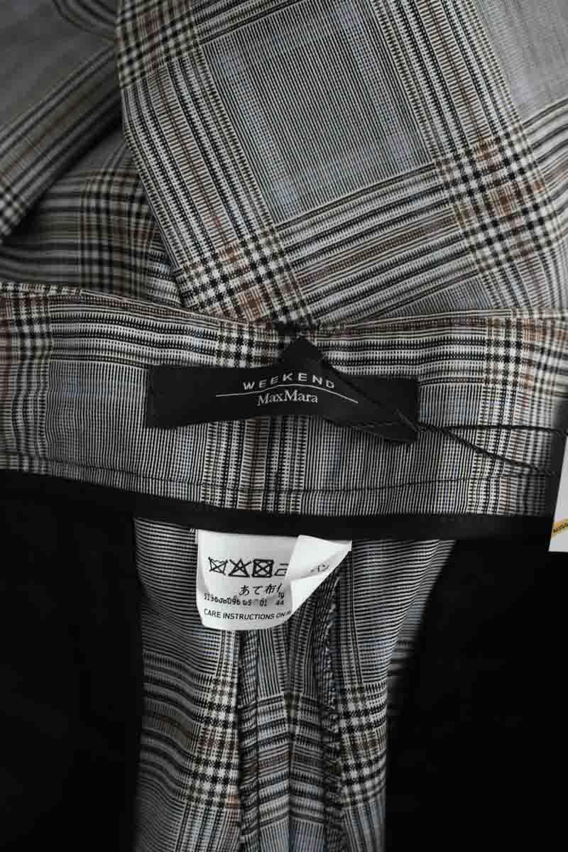 Pantalon droit Max Mara  Gris