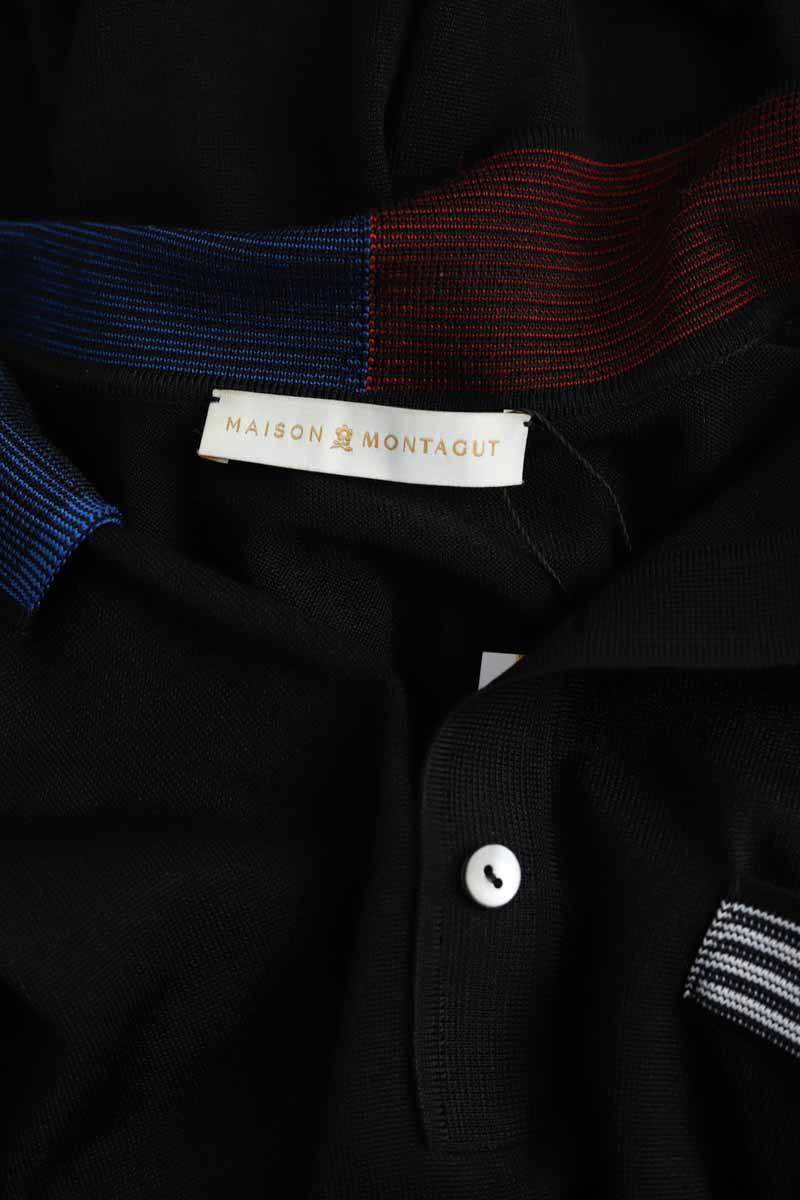 Polo Maison Montagut  Noir