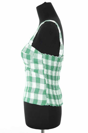 Top sans manche Reformation  Vert