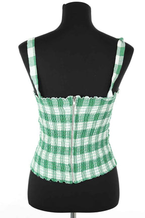 Top sans manche Reformation  Vert