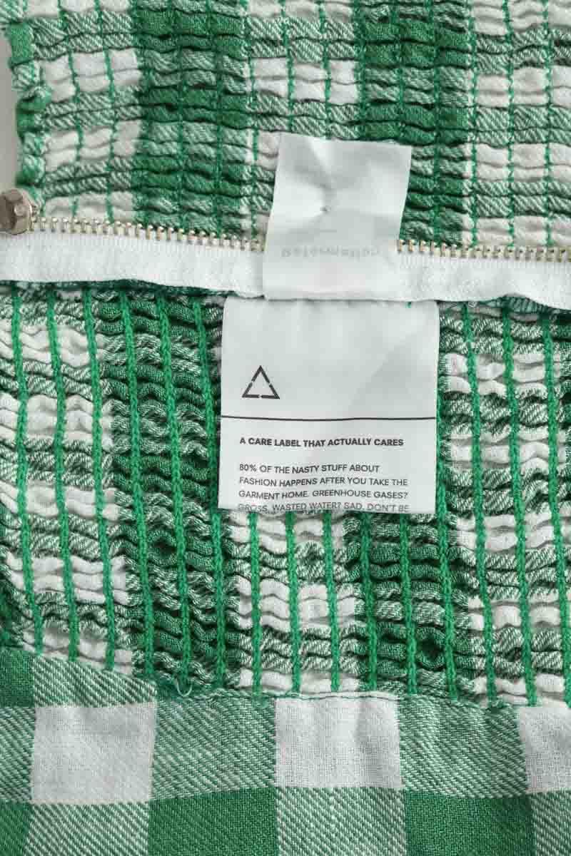 Top sans manche Reformation  Vert