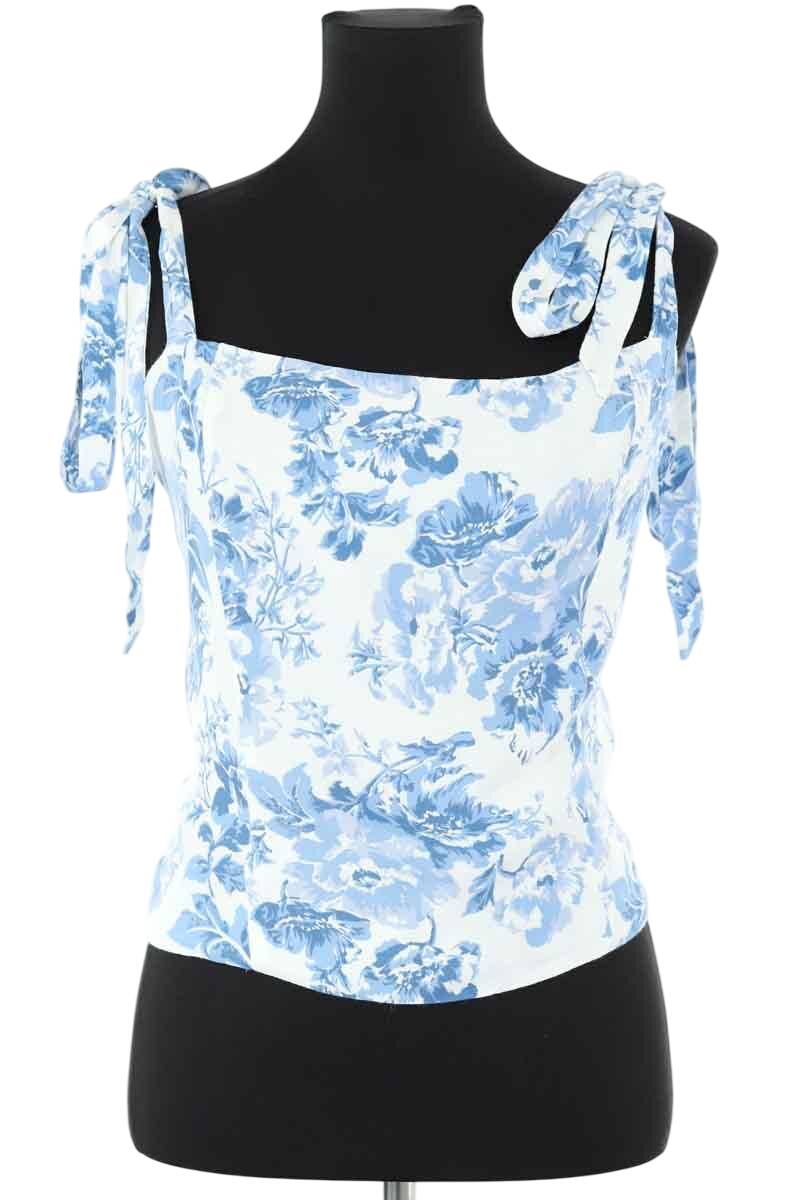 Top sans manche Reformation  Bleu
