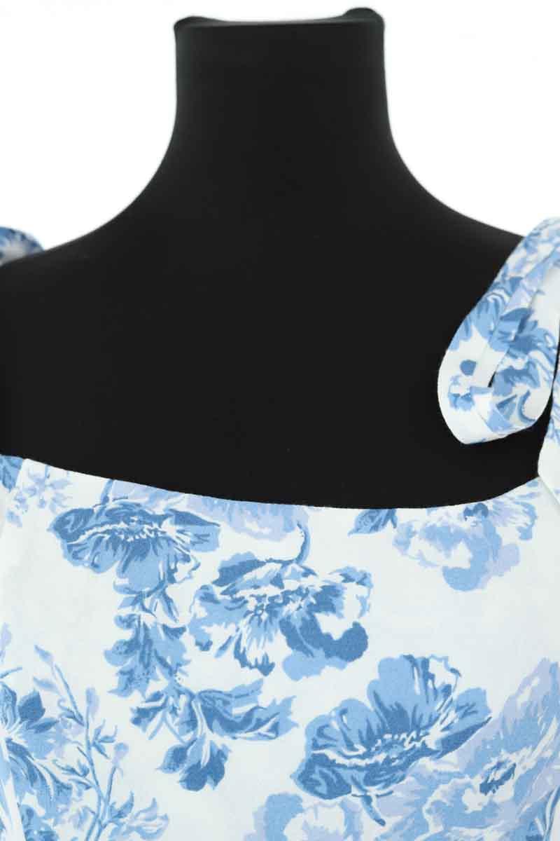 Top sans manche Reformation  Bleu
