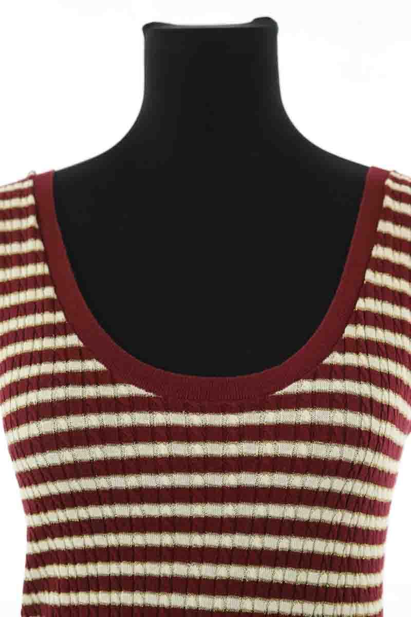 Top sans manche Tommy Hilfiger  Bordeaux