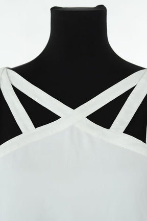 Top sans manche BCBG Max Azria  Blanc