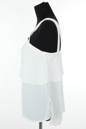 Top sans manche BCBG Max Azria  Blanc