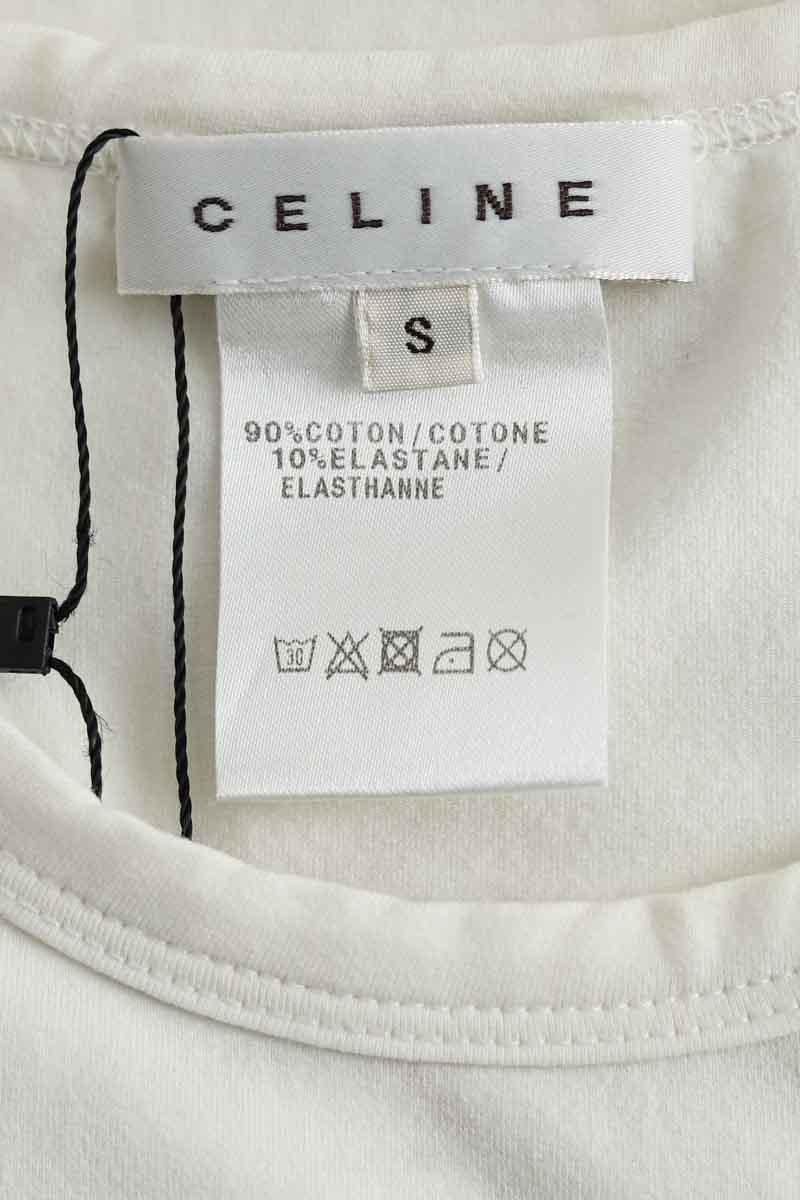 T-shirt Celine  Blanc