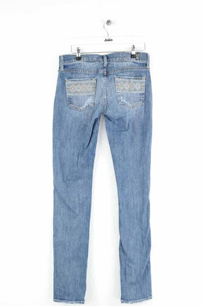 Jean slim 7 For All Mankind  Bleu