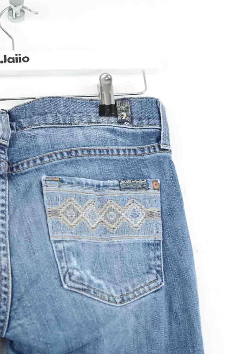 Jean slim 7 For All Mankind  Bleu