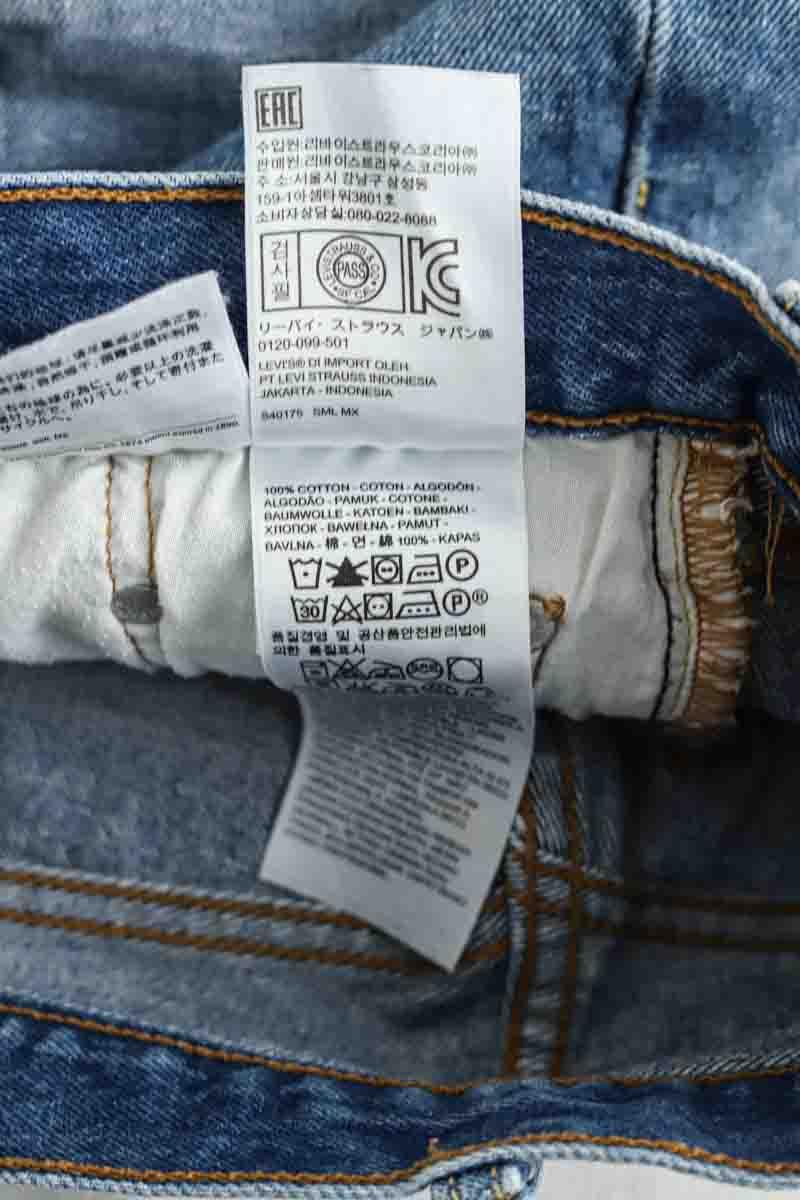 Mini short Levi's  Bleu