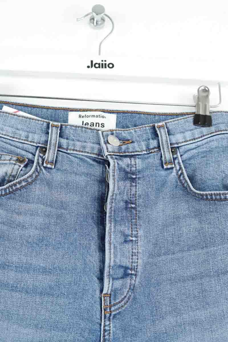 Jean slim Reformation  Bleu