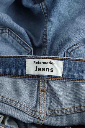 Jean slim Reformation  Bleu