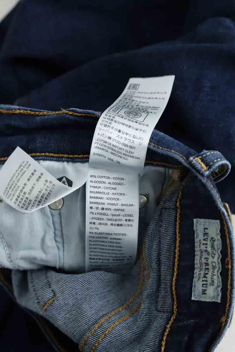 Jean droit Levi's  Bleu