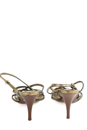 Talons Louis Vuitton  Doré