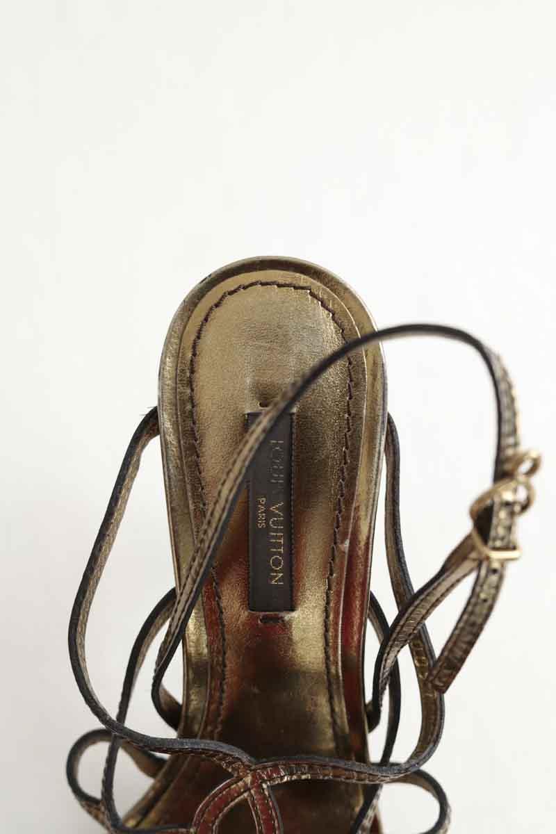 Talons Louis Vuitton  Doré