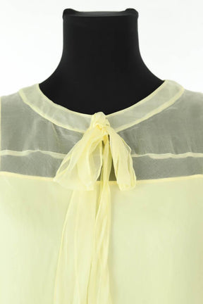 Blouse John Galliano  Jaune