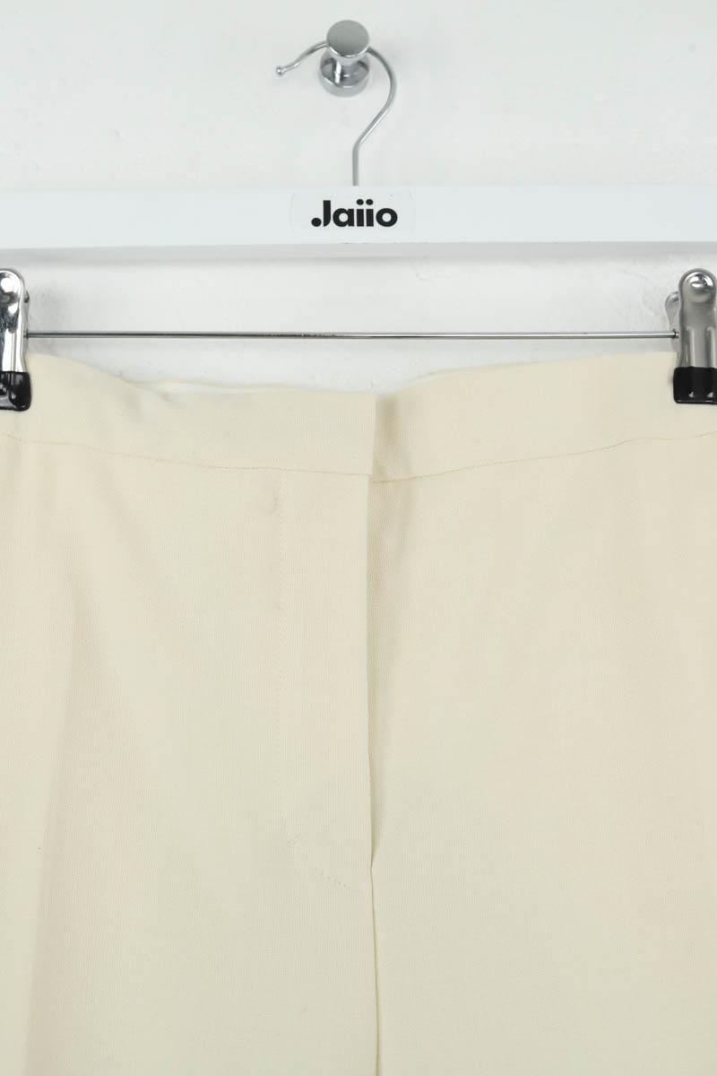 Pantalon large Sandro  Ecru