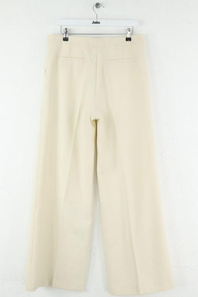 Pantalon large Sandro  Ecru
