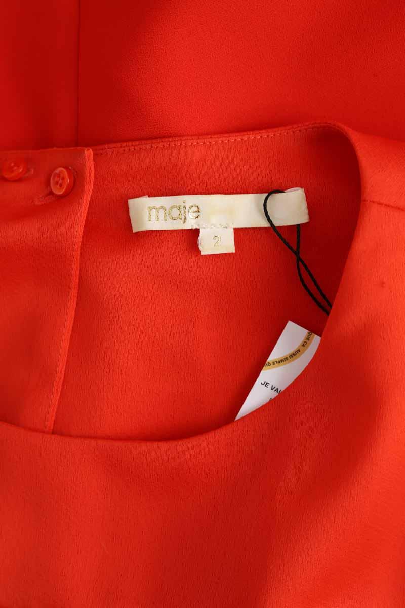 Robe Maje  Rouge