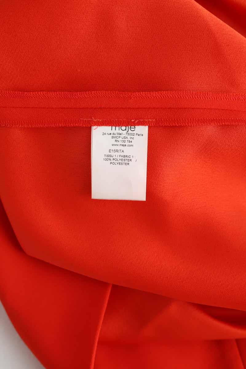 Robe Maje  Rouge