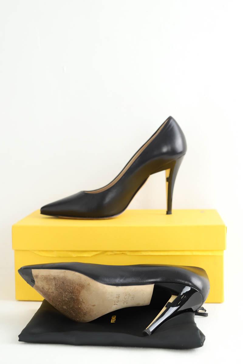 Talons Fendi  Noir