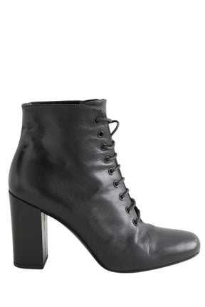 Boots à lacets Saint Laurent  Noir