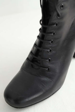 Boots à lacets Saint Laurent  Noir