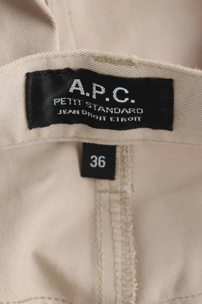Pantalon droit APC  Beige