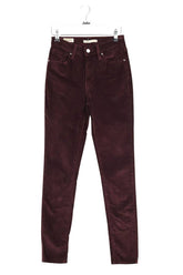 Jean slim Levi's 721 Bordeaux