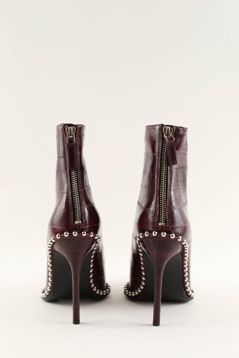 Boots Alexander Wang  Bordeaux