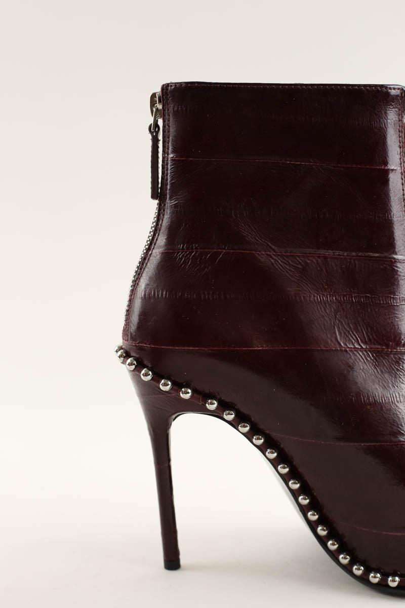 Boots Alexander Wang  Bordeaux