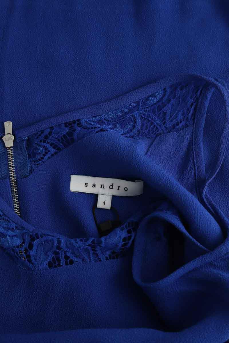 Robe Sandro  Bleu