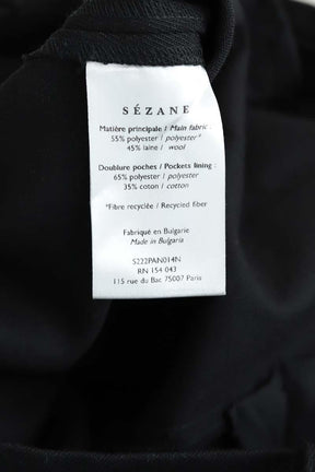 Pantalon droit Sézane  Noir
