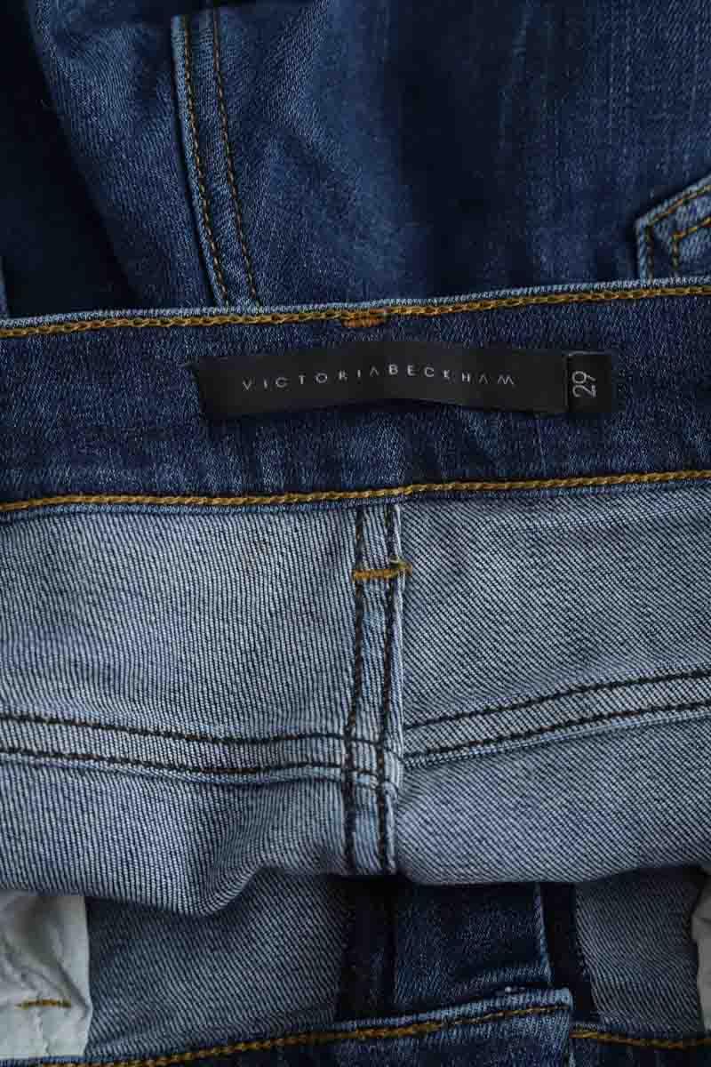 Jean droit Victoria Beckham  Bleu